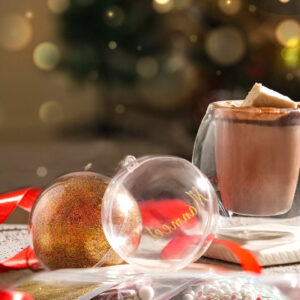 DIY Ornament/Bauble with Hot Chocolate Mix and Marshmallows